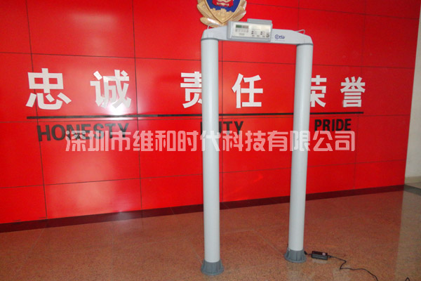 西夏公安局各巡警大隊采用6臺啟亞品牌CLASSIC進口安檢門[圖文]