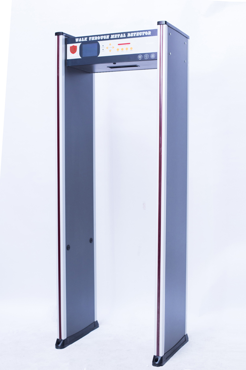 維和時(shí)代液晶顯示高端測溫安檢門